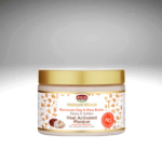 African Pride Moisture Miracle Moroccan Clay & Shea Butter Detox & Soften Heat Activated Masque